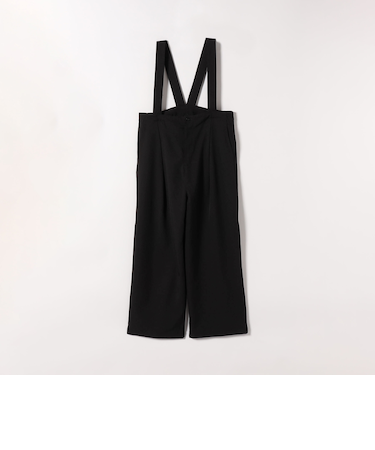 UNIVERSAL OVERALL:〈洗濯機可能〉サスペンダー タック サロペット 25AW