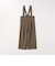 UNIVERSAL OVERALL:〈洗濯機可能〉サスペンダー タック サロペット 25AW