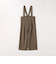 UNIVERSAL OVERALL:〈洗濯機可能〉サスペンダー タック サロペット 25AW