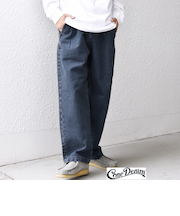 SHIPS any: Cone Denim フリーサイズ キャンバス デニム イージーパンツ◇