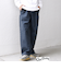 SHIPS any: Cone Denim フリーサイズ キャンバス デニム イージーパンツ◇