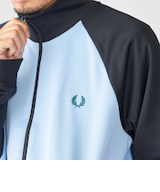 FRED PERRY: コントラスト スリーブ トラック ジャケット