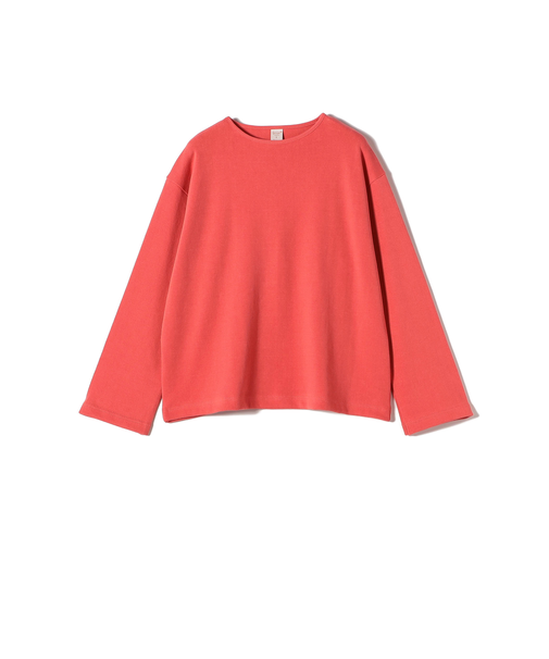 gicipi:クルーネック リラックス フィット ミラノ リブ カットソー（SPINACIO）