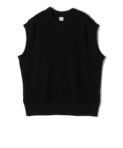 gicipi:クルーネック リブ付き ジレ （ZEBRA）