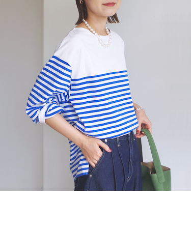 《予約》【WEB限定】〈洗濯機可能〉ビッグ バスク シャツ