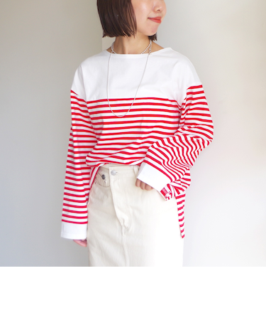 【WEB限定】〈洗濯機可能〉ビッグ バスク シャツ