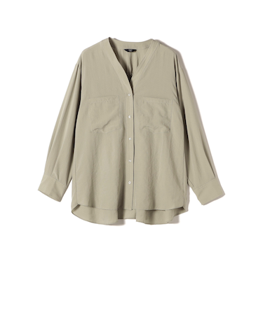 《新色・一部追加予約》SHIPS Colors:〈手洗い可能〉ワッシャー ポケット シャツ◆