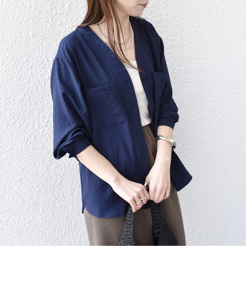 《新色追加・一部追加予約》SHIPS Colors:〈手洗い可能〉ワッシャー ポケット シャツ◆