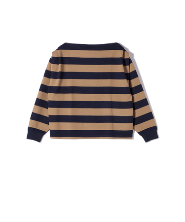 【SHIPS別注】onit:〈洗濯機可能〉ストレッチ ボーダー 3WAY カットソー