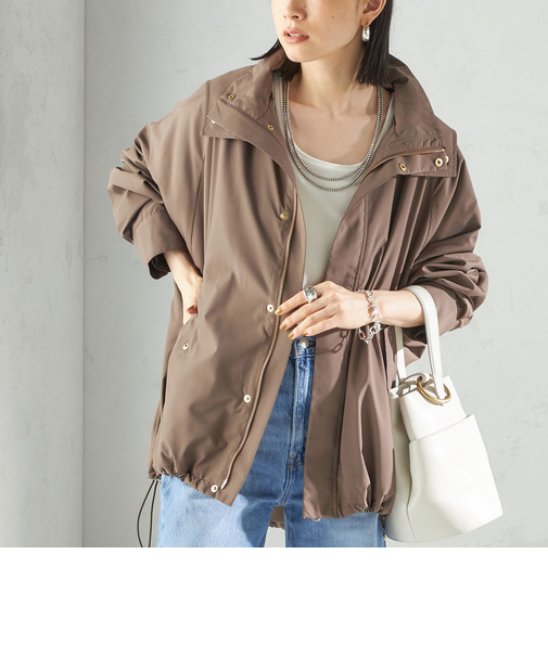 〈手洗い可能〉LIMONTA 撥水 ドルマン ブルゾン