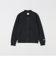 Champion: ワンポイント ロゴ スウェット ジップ ブルゾン<KIDS>
