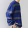 SHIPS any:〈手洗い可能〉コットン カシミヤ スウェットライク ニット 25AW◆