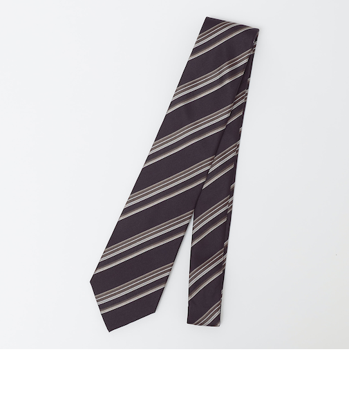SHIPS Colors:シルク ストライプ ネクタイ