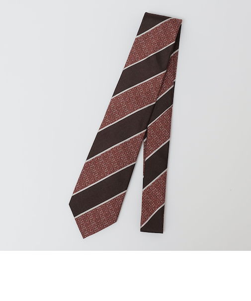 SHIPS Colors:シルク ストライプ ネクタイ