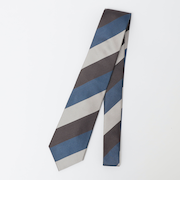 SHIPS Colors:シルク ストライプ ネクタイ