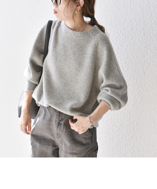 SHIPS any:〈手洗い可能〉AQUA カシミヤ ミックス ハイネック ニット