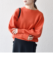 SHIPS any:〈手洗い可能〉AQUA カシミヤ ミックス ハイネック ニット