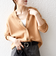 《予約》SHIPS any:〈手洗い可能〉AQUA カシミヤ ミックス スキッパー カーディガン