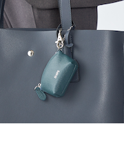 【WEB限定】SHIPS:【SAFFIANO LEATHER】ミニ ポーチ バッグ チャーム
