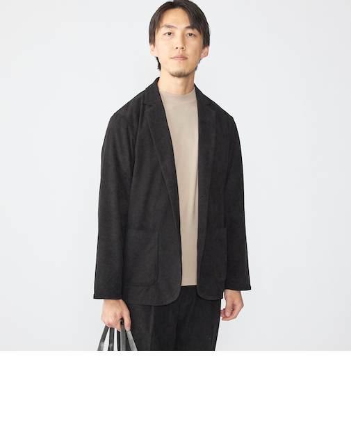 【WEB限定】SHIPS:〈手洗い可能〉トリコット コーデュロイ セット アップ