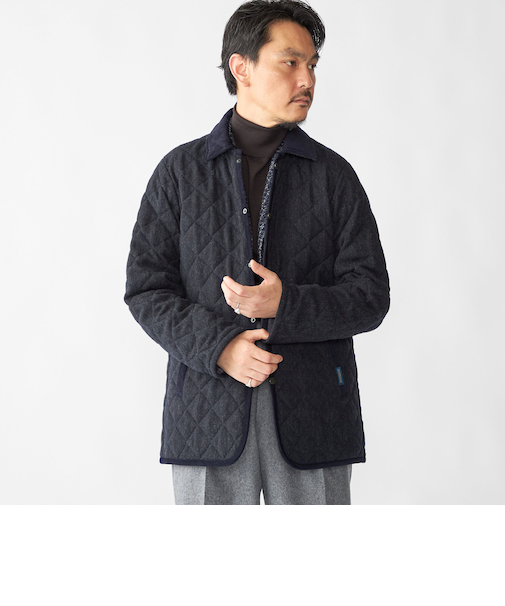 【SHIPS別注】LAVENHAM: KEDINGTON  ツイード ジャケット