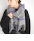 《予約》quaranciel: カシミヤ ミックス チェック ストール 25AW