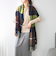 《予約》quaranciel: カシミヤ ミックス チェック ストール 25AW