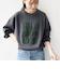 《予約》【WEB限定】〈手洗い可能〉サガラ 刺繍 ロゴ ニット プルオーバー
