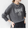 プリント ロゴ ロング スリーブ TEE