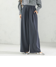 〈洗濯機可能〉ストレッチ ツイル イージー タック パンツ