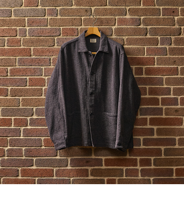 SHIPS: AUTHENTIC コットン ツイード カバー シャツ
