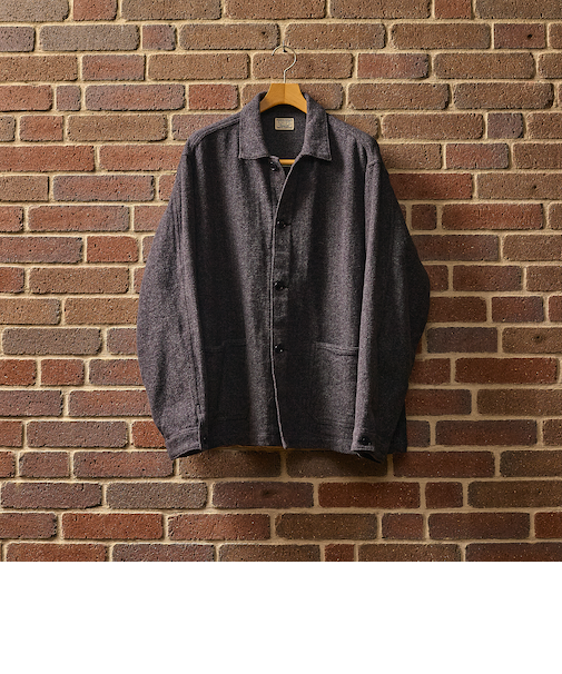 SHIPS: AUTHENTIC コットン ツイード カバー シャツ