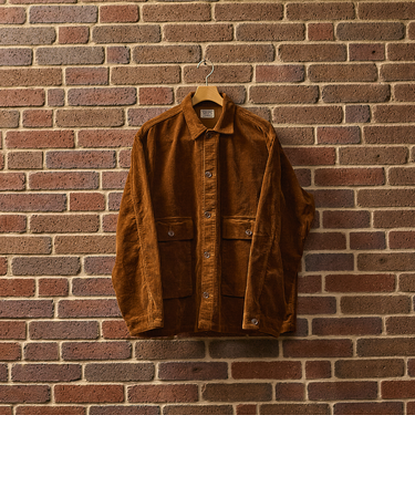SHIPS: AUTHENTIC ダブルポケット コーデュロイ シャツ アウター