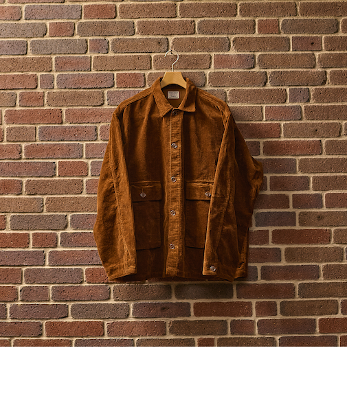 SHIPS: AUTHENTIC ダブルポケット コーデュロイ シャツ アウター