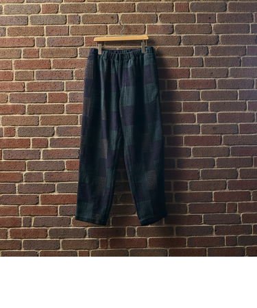 SHIPS: AUTHENTIC コットン ツイード イージーパンツ