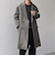 SHIPS any: PURE WOOL MELTON ダブル チェスターコート 25AW◆