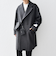 SHIPS any: PURE WOOL MELTON ダブル チェスターコート 25AW◆