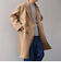 SHIPS any: PURE WOOL MELTON ダブル チェスターコート 25AW◆