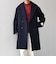 PURE WOOL MELTON ダブル チェスターコート 26AW◆