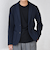 SHIPS any:〈洗濯機可能〉TEXBRID(R) タックハニカム ニッティング ジャケット 25AW◆