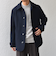 SHIPS any: PURE WOOL MELTON シングル Pコート 25AW◆