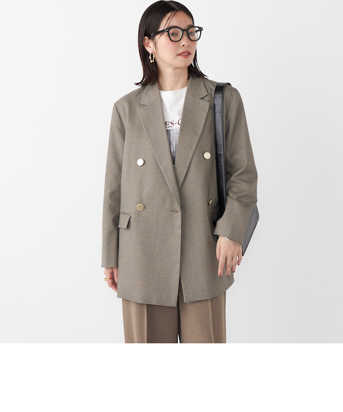 イタリア製 ベージュ テーラードジャケット MAISON SPECIAL ジャケット テーラードジャケット 「UNISEX