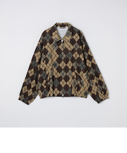 NOMARHYTHM TEXTILE: ARGYLE BLOUSON