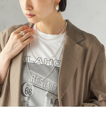 in mood:マルチ ボール チェーン ネックレス