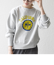 Champion:〈洗濯機可能〉リバースウィーブ(R) 裏起毛 クルーネック スウェット