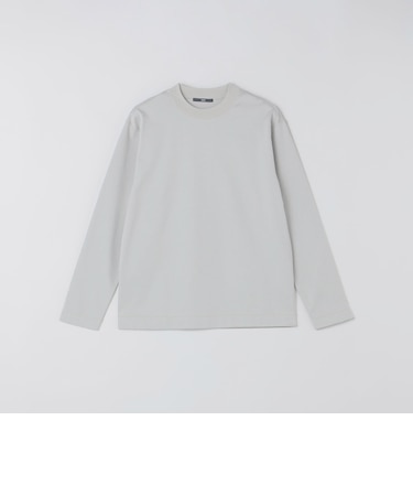 SHIPS: ハイゲージ クルーネック ロングスリーブ Tシャツ