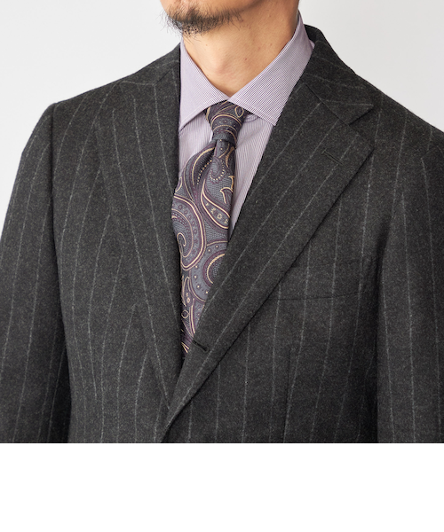 FRANCO BASSI: シルク コットン ペイズリー ネクタイ｜シップスの通販