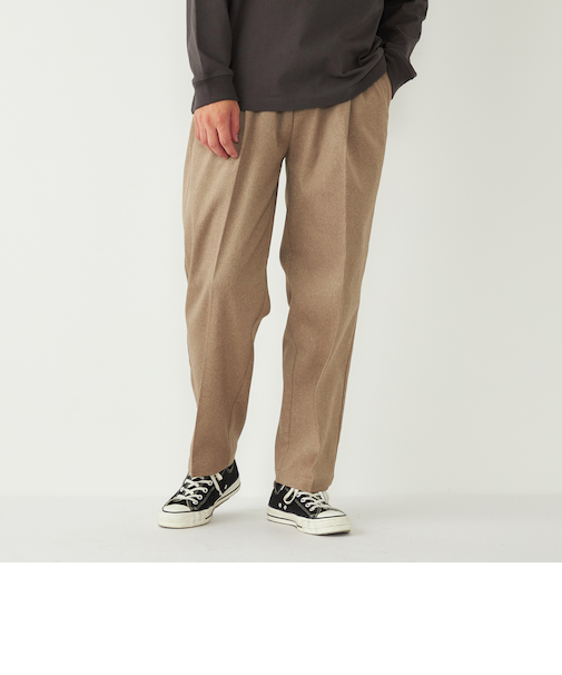 SHIPS Colors:〈洗濯機可能〉WOOLIC イージー パンツ◇