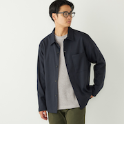 SHIPS Colors:〈洗濯機可能〉WOOLIC ボックス シャツ◇