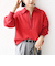 《予約》【WEB限定】〈手洗い可能〉ケーブル ジャージー ポロ プルオーバー